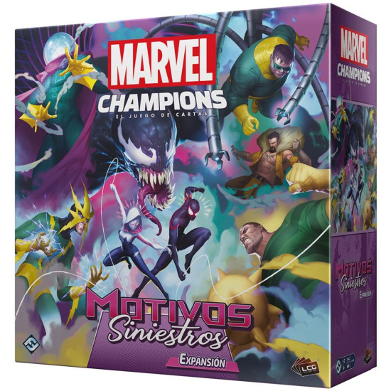 JUEGO MESA MARVEL CHAMPIONS MOTIVOS SINIESTROS Juegos de mesa