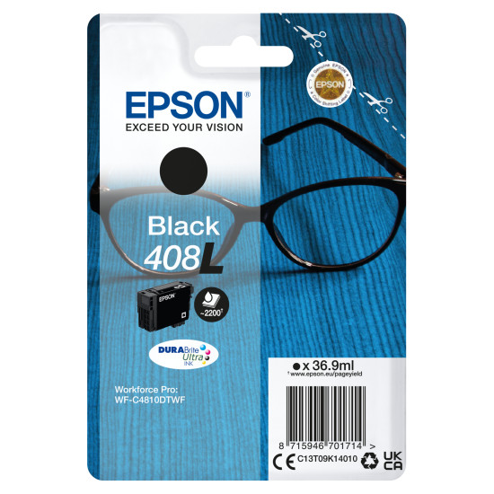 CARTUCHO TINTA EPSON 408L NEGRO DURABRITE Consumibles impresión de tinta