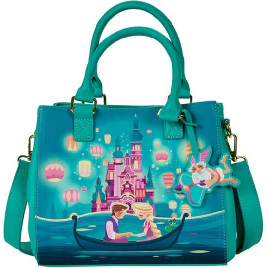 BOLSO LOUNGEFLY DISNEY CASTILLO PRINCESAS ENRREDADOS Mochilas frikis