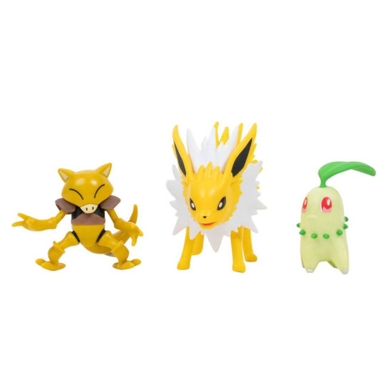 PACK 3 FIGURAS JAZWARES POKEMON BATALLA Figuras