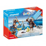 PLAYMOBIL FAMILY FUN ESQUIMALES PESCA