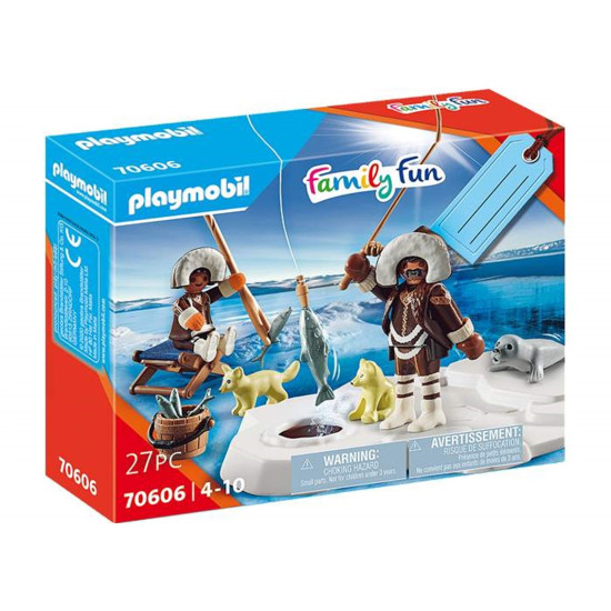 PLAYMOBIL FAMILY FUN ESQUIMALES PESCA Playmobils