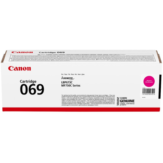 TONER CANON 069 MAGENTA 5092C002 Consumibles impresión láser