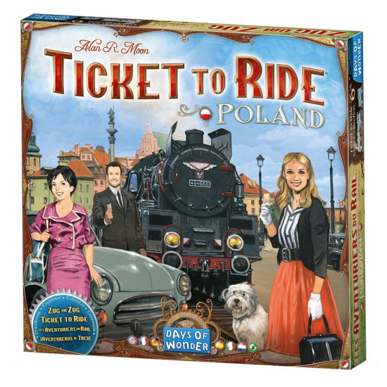 JUEGO MESA AVENTUREROS AL TREN POLONIA Juegos de mesa