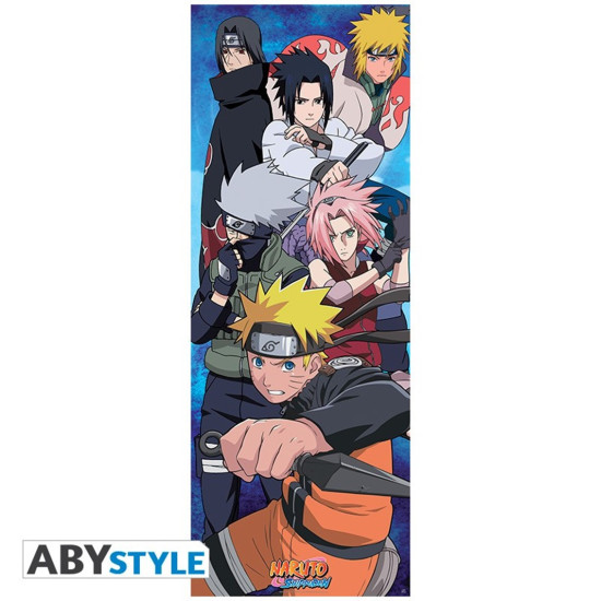 POSTER PUERTA ABYSTYLE - NARUTO SHIPPUDEN Libretas - posters y bolígrafos