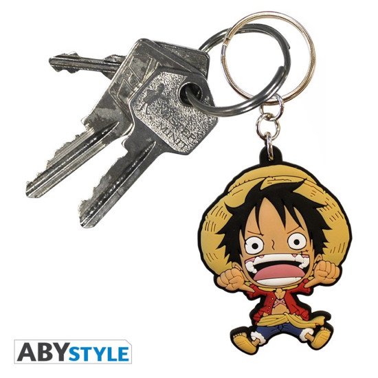 LLAVERO PVC ABYSTYLE LUFFY SUPER DEFORMED Llaveros