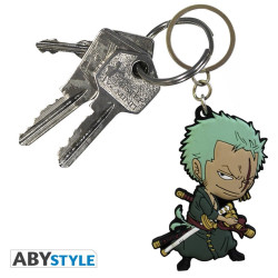 LLAVERO PVC ABYSTYLE ONE PIECE ZORO