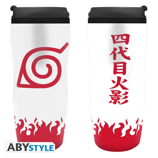 TAZA VIAJE ABYSTYLE NARUTO SHIPPUDEN YONDAIME Tazas y vasos