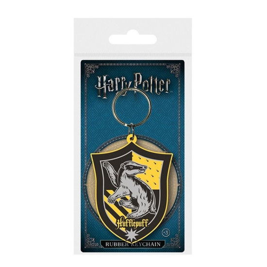 LLAVERO PYRAMID HARRY POTTER HUFFLEPUFF ESCUDO Llaveros