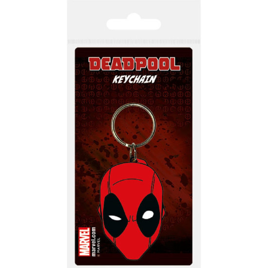 LLAVERO PYRAMID MARVEL DEADPOOL FACE Llaveros