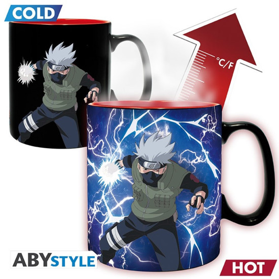 TAZA ABYSTYLE NARUTO SHIPPUDEN KAKASHI & Tazas y vasos