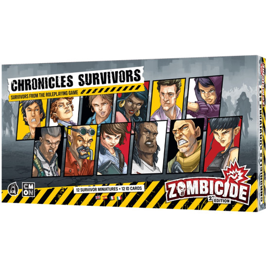 JUEGO MESA ZOMBICIDE 2E CHRONICLES SURVIVOR Juegos de mesa