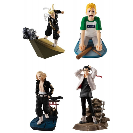 SET FIGURAS MEGAHOUSE PETITRAMA SERIES TOKYO Figuras