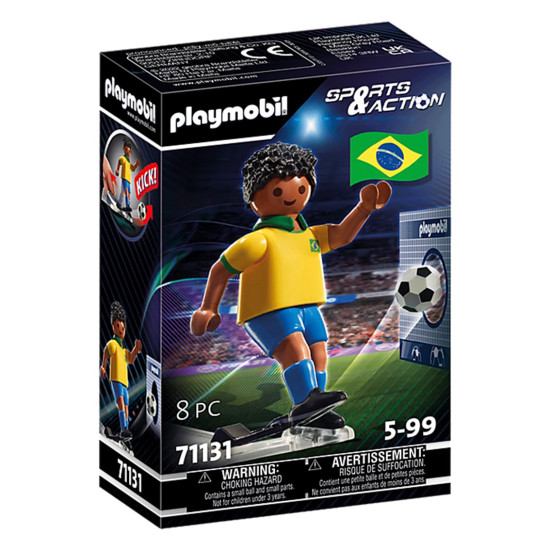 PLAYMOBIL JUGADOR FUTBOL -  BRASIL Playmobils