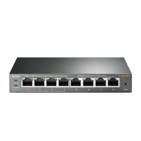 SWITCH 8 PUERTOS TP - LINK TL - SG108PE EASY Switch