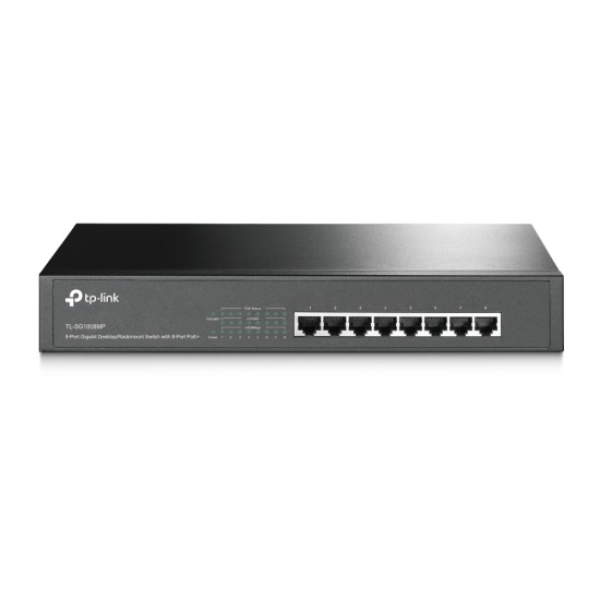 SWITCH 8 PUERTOS TP - LINK TL - SG1008MP 10 Switch