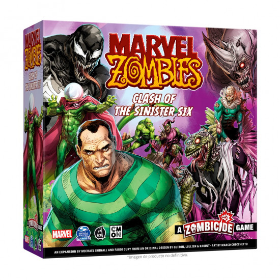 JUEGO MESA MARVEL ZOMBIES: CLASH OF Juegos de mesa