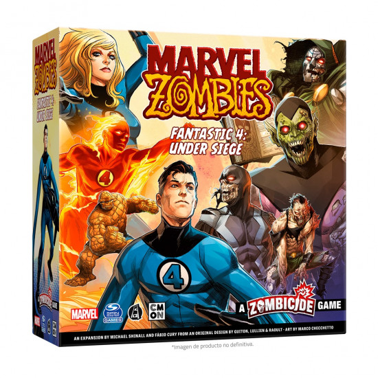 JUEGO MESA MARVEL ZOMBIES: FANTASTIC 4 Juegos de mesa