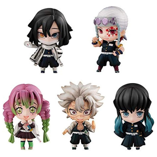 PACK 5 FIGURAS MEGAHOUSE DEMON SLAYER Figuras