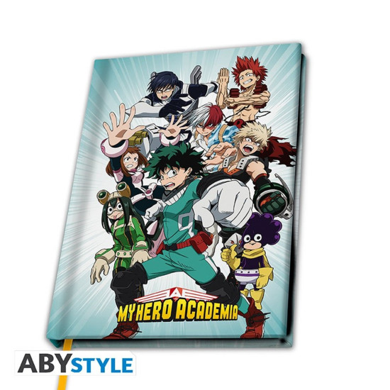 CUADERNO NOTAS ABYSTYE MY HERO ACADEMIA Libretas - posters y bolígrafos