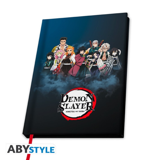 CUADERNO NOTAS ABYSTYLE DEMON SLAYER - Libretas - posters y bolígrafos