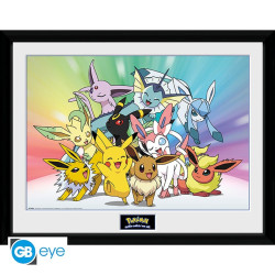 POSTER ENMARCADO GB EYE POKEMON EEVEE