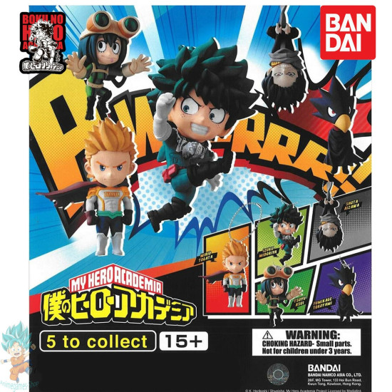 GASHAPON MY HERO ACADEMIA LLAVERO Figuras