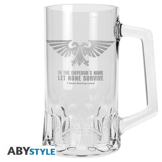 JARRA CRISTAL ABYSTYLE WARHAMMER 40.000 - Tazas y vasos