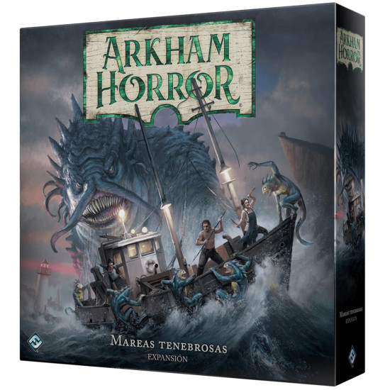 JUEGO MESA ARKHAM HORROR: MAREAS TENEBROSAS Juegos de mesa