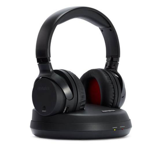 AURICULARES INALAMBRICOS AIWA WHF - 930D NEGRO + Auriculares