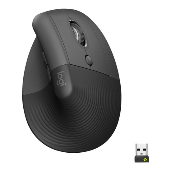 MOUSE RATON VERTICAL LOGITECH LIFT FOR Ratones