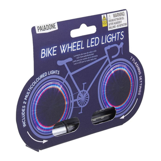 LUCES RUEDAS BICICLETA PALADONE Lampara merchandising