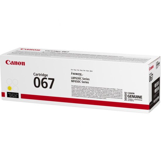 TONER CANON 067 AMARILLO Consumibles impresión láser