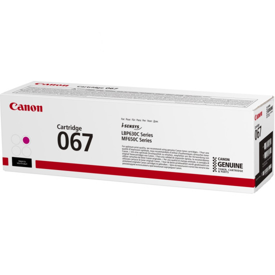 TONER CANON 067 MAGENTA Consumibles impresión láser