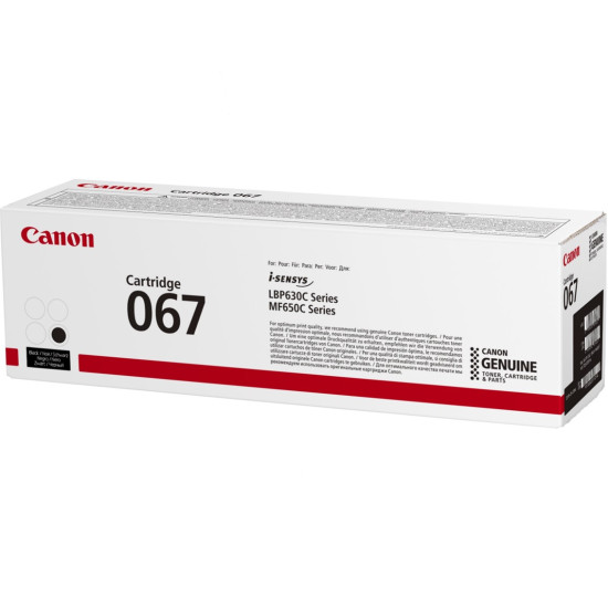 TONER CANON 067 NEGRO Consumibles impresión láser