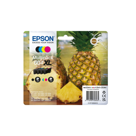 MULTIPACK EPSON 604XL C13T10H64010 XP2200 WF - 2910 Consumibles impresión de tinta