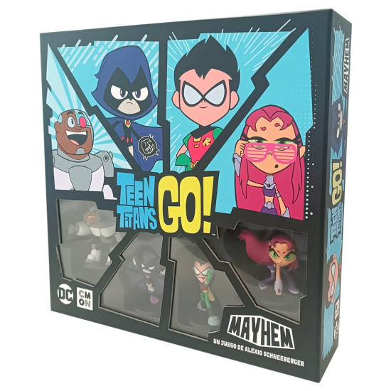 JUEGO MESA TEEN TITANS GO! MAYHEM Juegos de mesa