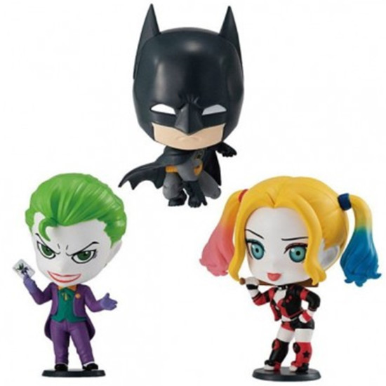 SET BOLAS GASHAPON BANDAI BATMAN CAPCHARA Figuras