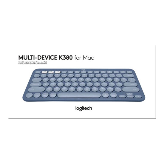 TECLADO LOGITECH K380 MULTI - DEVICE MAC BLUETOOTH Teclados