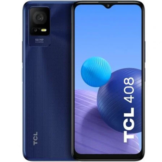 MÓVIL TCL 408 64GB 4GB AZUL Smartphones