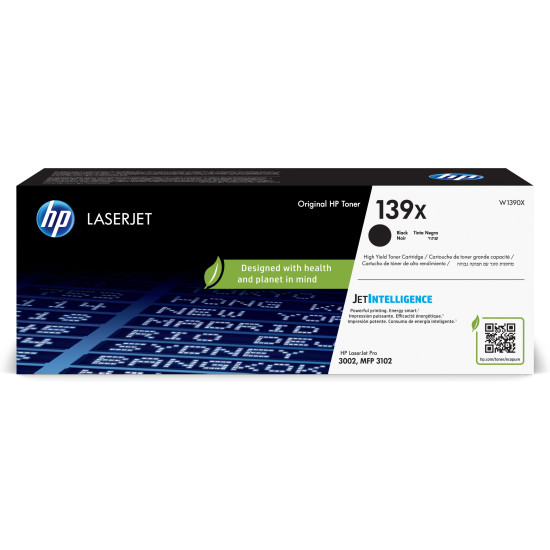 TONER HP LASERJET 139X NEGRO ALTA Consumibles impresión láser