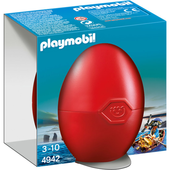 PLAYMOBIL HUEVO PIRATA CON BOTE Playmobils