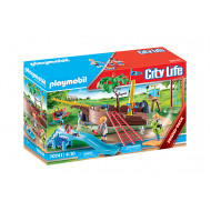 PLAYMOBIL CITY LIFE PARQUE AVENTURAS CON