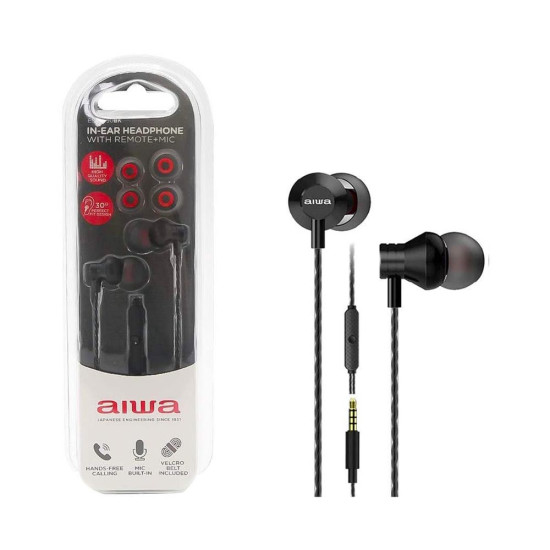 AURICULARES AIWA ESTM - 50 NEGRO Auriculares