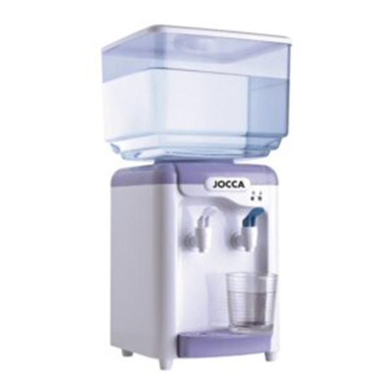 DISPENSADOR AGUA CON DEPOSITO JOCCA 65W Dispensadores de agua