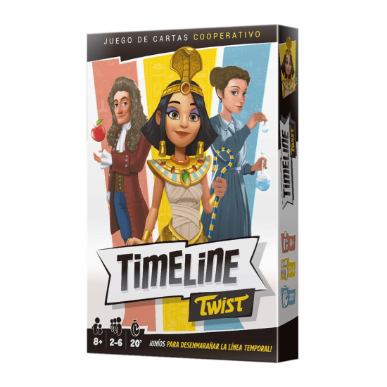 JUEGO MESA TIMELINE TWIST EDAD RECOMENDADA Juegos de mesa