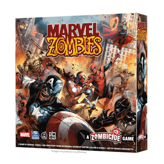 JUEGO MESA MARVEL ZOMBIES EDAD RECOMENDADA Juegos de mesa