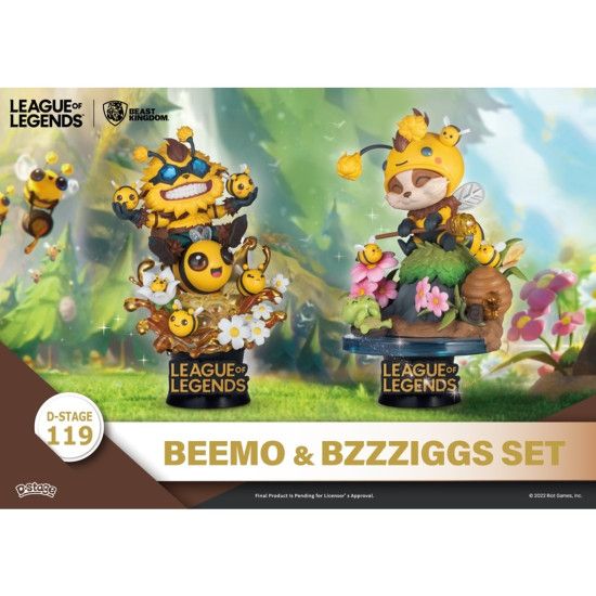 SET 2 FIGURAS BEAST KINGDOM DSTAGE Figuras