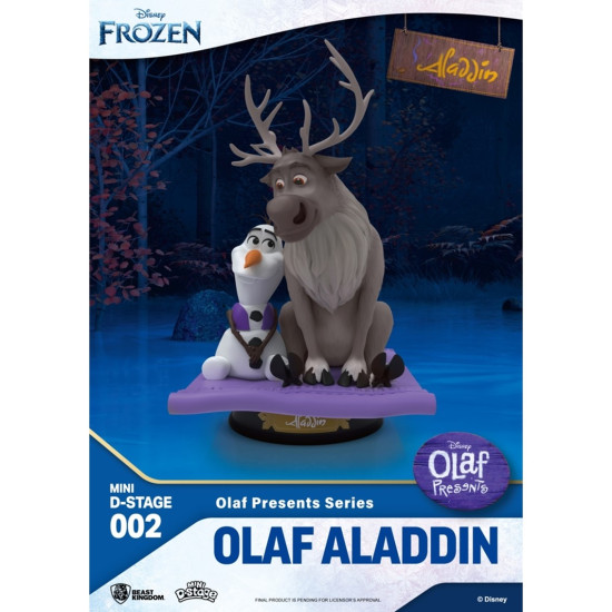 FIGURA BEAST KINGDOM MINIDSTAGE DISNEY OLAF Figuras