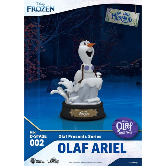 FIGURA BEAST KINGDOM MINIDSTAGE DISNEY OLAF Figuras